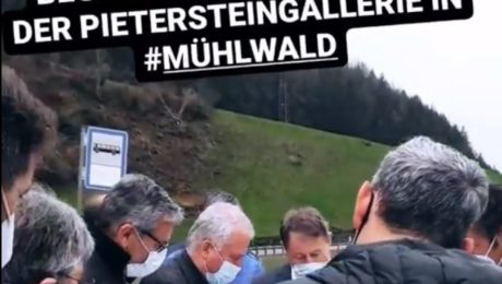 Baubeginn Lawinen Gallerie Mühlwald 2021